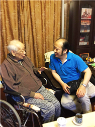 2016年9月，楊永康與中國著名指揮大師黃飛立教授